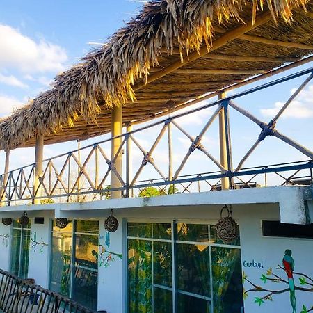 La Casa De Las Aves Bacalar Exteriör bild