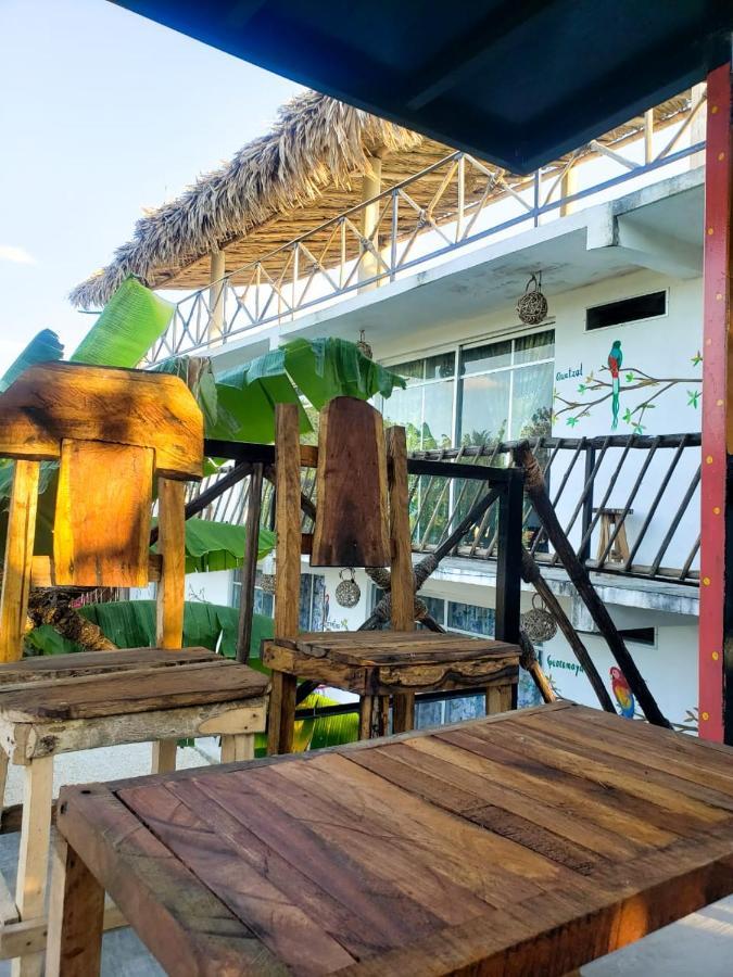 La Casa De Las Aves Bacalar Exteriör bild